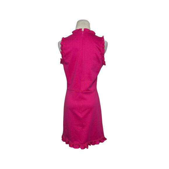 Amanda Uprichard fuchsia sleeveless sheath dress size Large - Picture 2 of 12